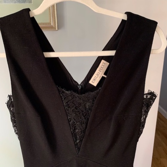 Vintage Pucci classic  black mini dress - Picture 2 of 4